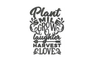 Plant Smile Grow Embroidery Design Review