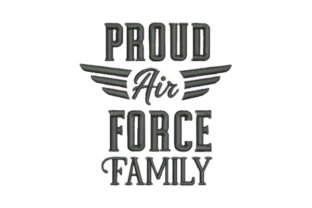 Proud Air Force Family Embroidery Review