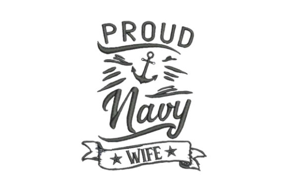Proud Navy Wife Embroidery Design Review