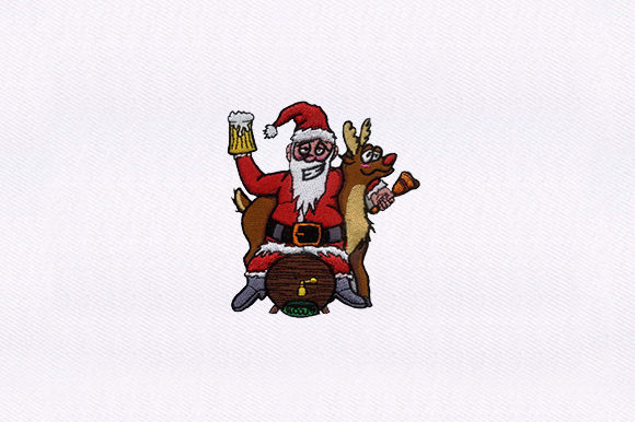 Reindeer Santa Claus